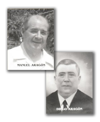 Manuel Aragón y Diego Aragón