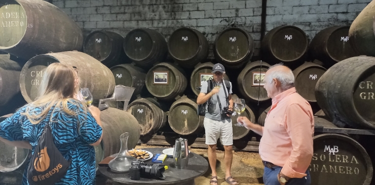 Visita a la Bodega Manuel Aragón de la revista CONDÉ NAST TRAVELLER