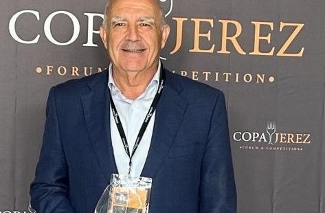 Our manager and winemaker Chano Aragón at Copa Jerez 20
