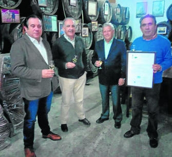 Bodegas Manuel Aragón El Sanatorio erhält heute eine Auszeichnung als bestes Weingut in Andalusien